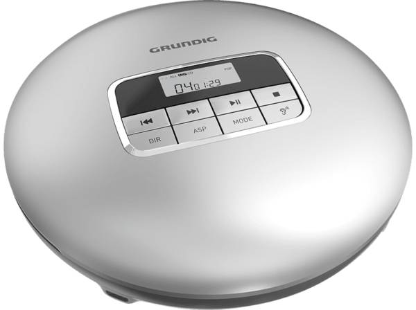 Grundig GCP1020 Draagbare CD Speler Wit