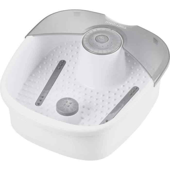 MEDISANA FS 881 - 3-in-1 voetenbad - Bubbelmassage, vibratiemassage en automatische verwarmingsfunctie - Tot maat 44-0
