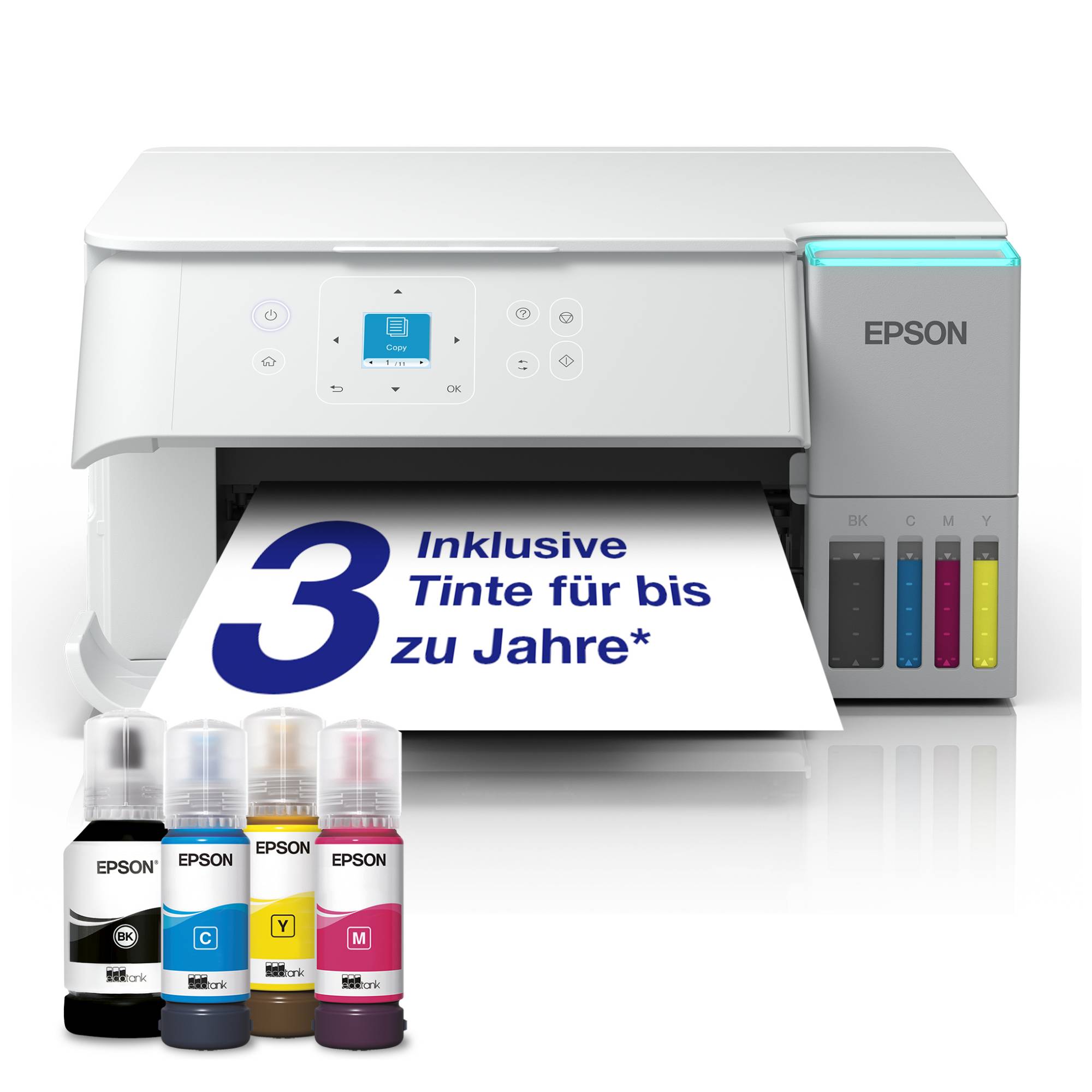 Epson EcoTank ET-2956 - Multifunktionsdrucker - Farbe - Tintenstrahl - ITS - A4/Letter (Medien) (C11CL41405)-1
