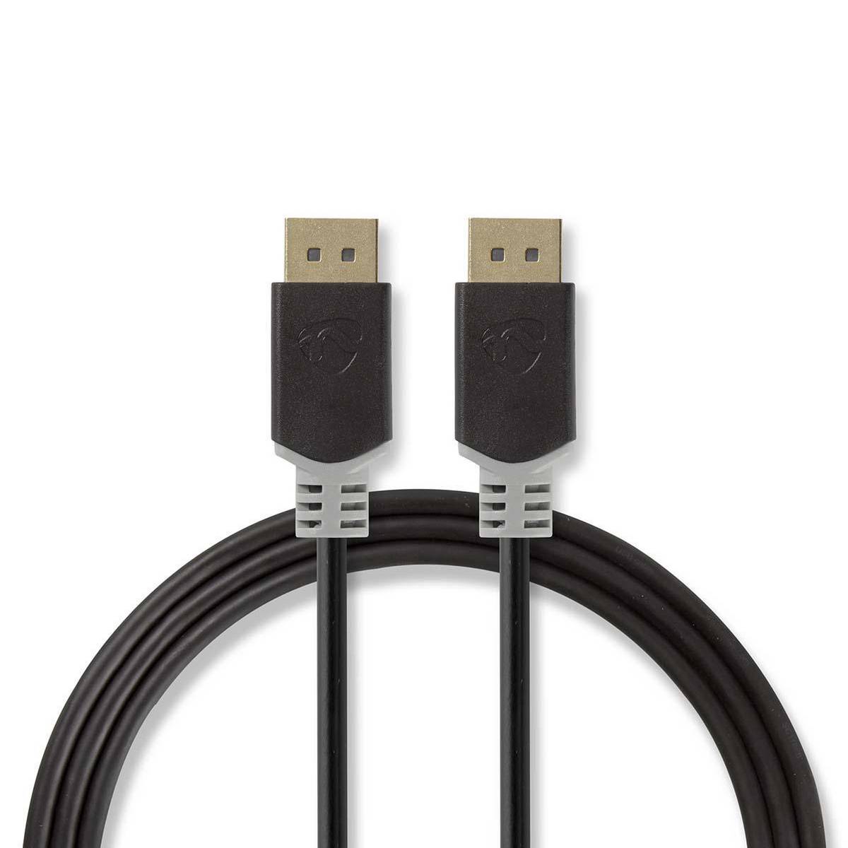 Nedis DisplayPort kabel - DP1.4 (5K/8K 60Hz) / zwart - 2 meter-0