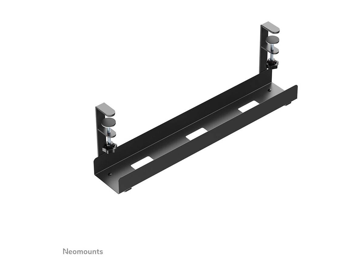 Neomounts ADS07-121BL, Kabelgoot voor tafel, Breedte 60 cm, Max. 5 kg, Klembevestiging, Universeel, -Zwart, Kabelgoot vo-2