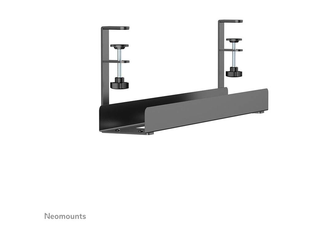 Neomounts ADS07-121BL, Kabelgoot voor tafel, Breedte 60 cm, Max. 5 kg, Klembevestiging, Universeel, -Zwart, Kabelgoot vo-3