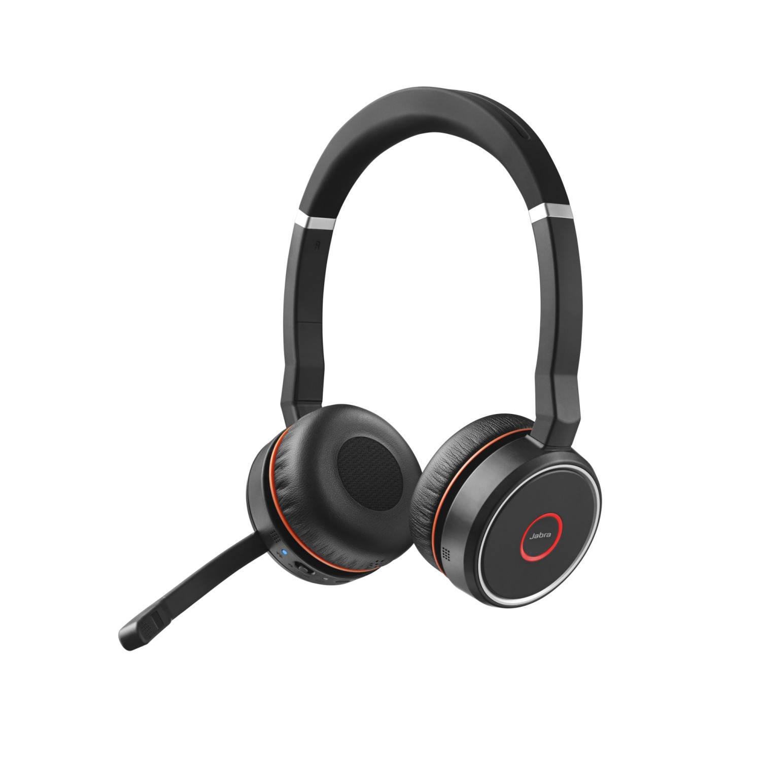 Jabra Evolve 75 SE MS Stereo - Headset - on-ear Bluetooth wireless active noise cancelling USB Certified for Microsoft-5