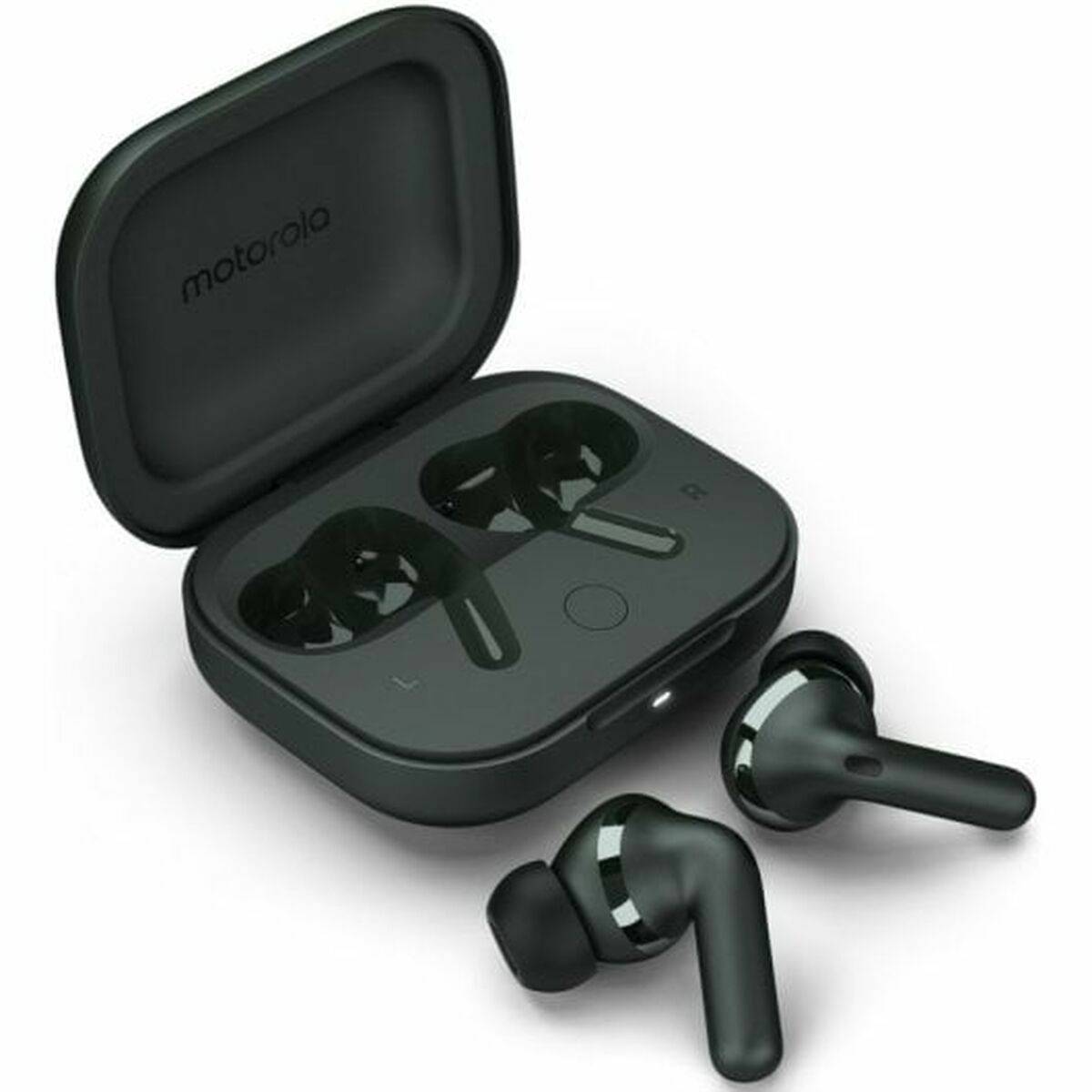 Motorola moto buds+ In Ear oordopjes Bluetooth Forest Grey Waterafstotend-9