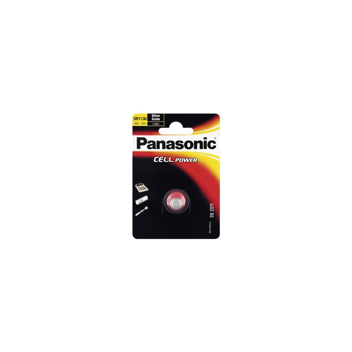 Panasonic Zilveroxide knoopcellen SR1130EL-2