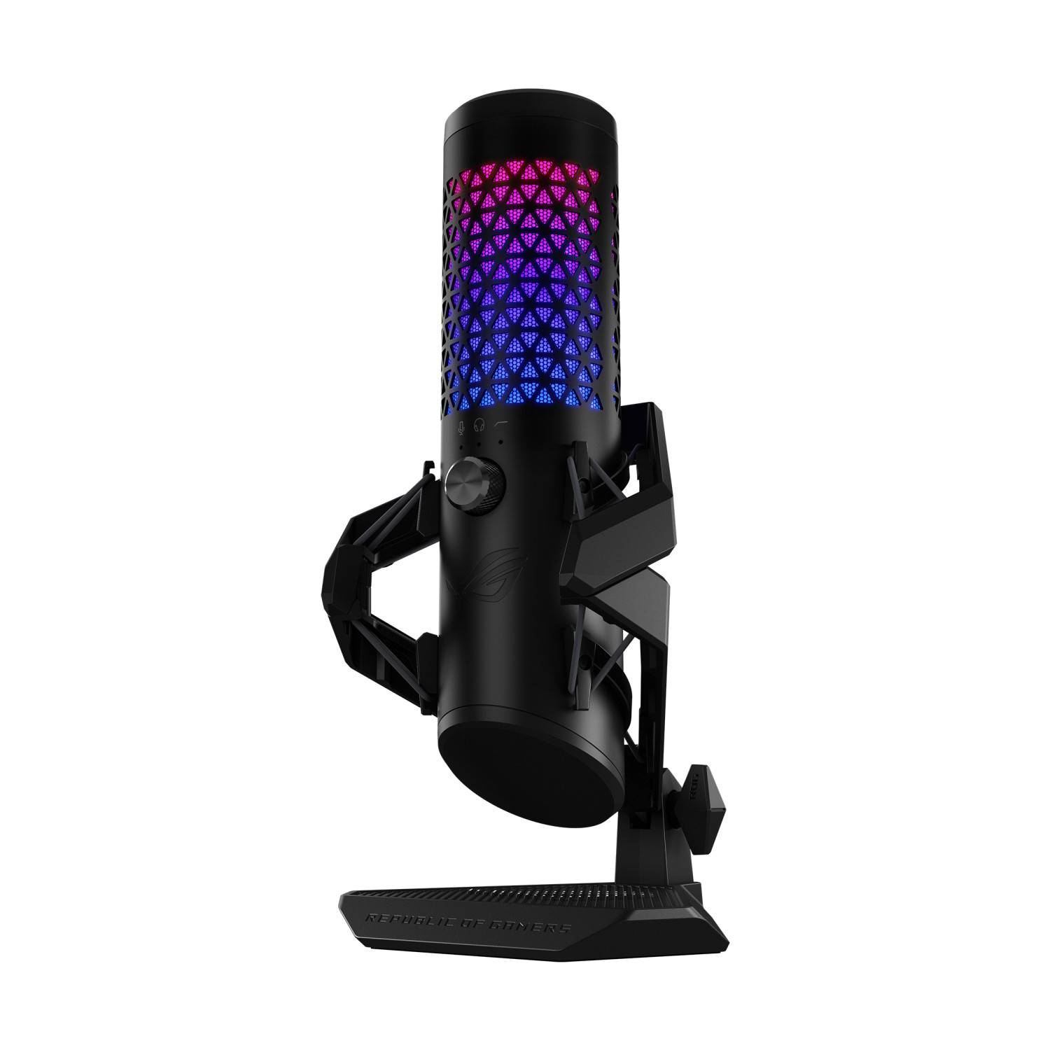 Asus ROG Carnyx BLK USB-microfoon Statief Zendmethode:Kabelgebonden Voet USB Kabelgebonden Zwart-5