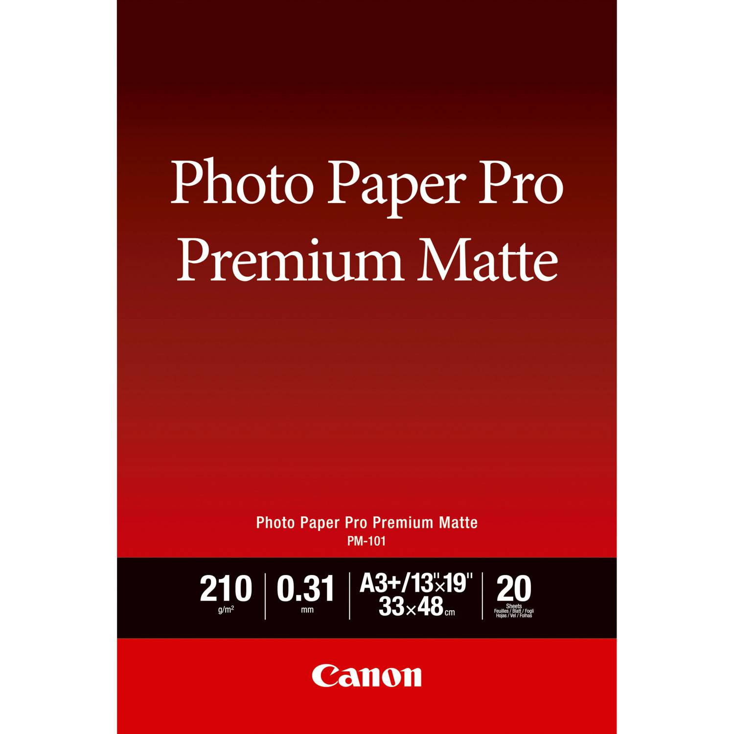 Canon PM-101 Pro Premium mat A 3+, 20 Vel, 210 g-4