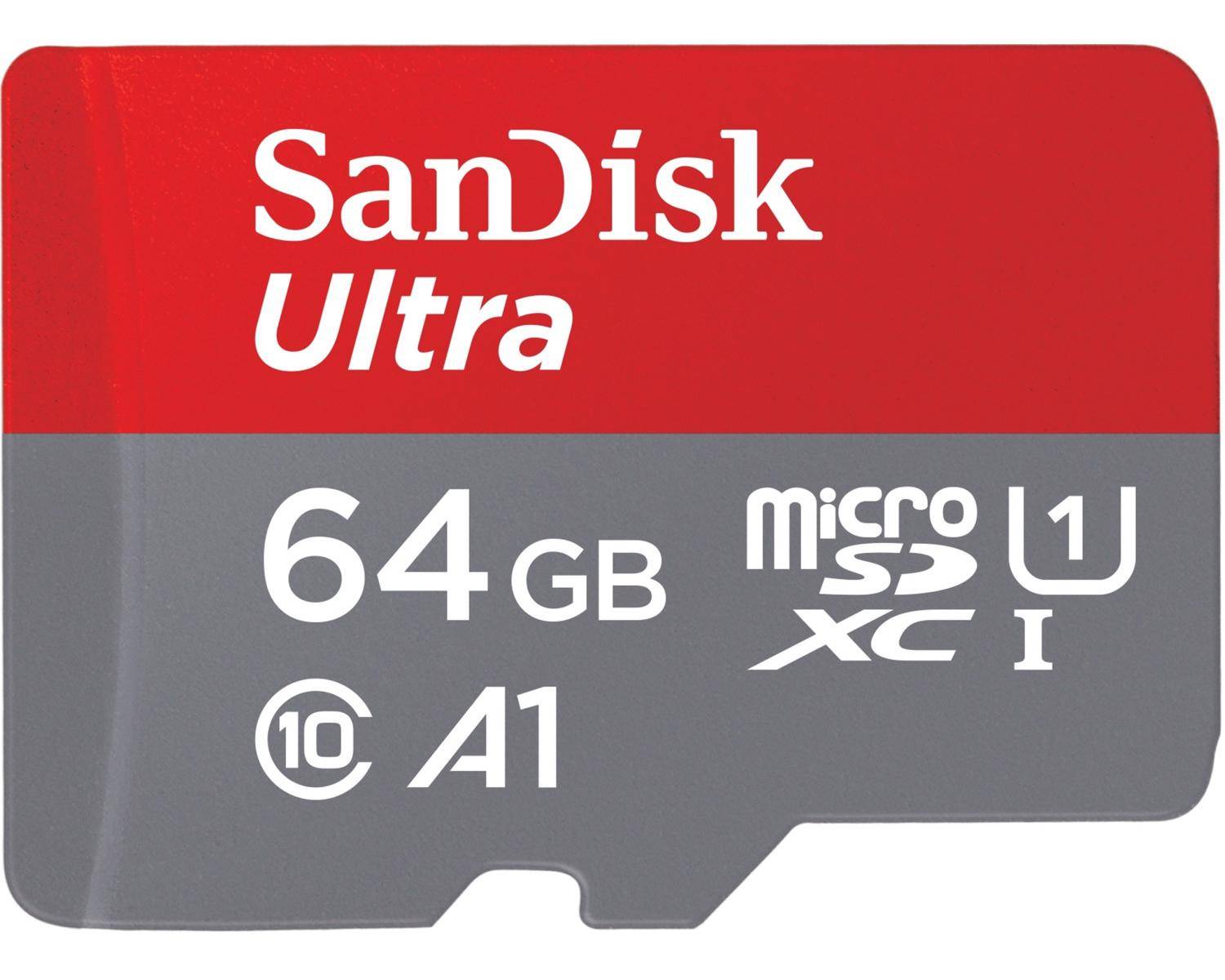 SanDisk Extended Capacity SD (MicroSDHC) microSDXC-kaart Retail 64 GB UHS-I-1