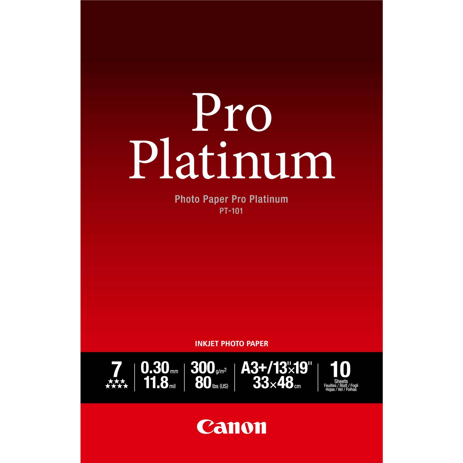 Canon PT-101 A 3+, 10 vel Photo Paper Pro Platinum 300 g-4