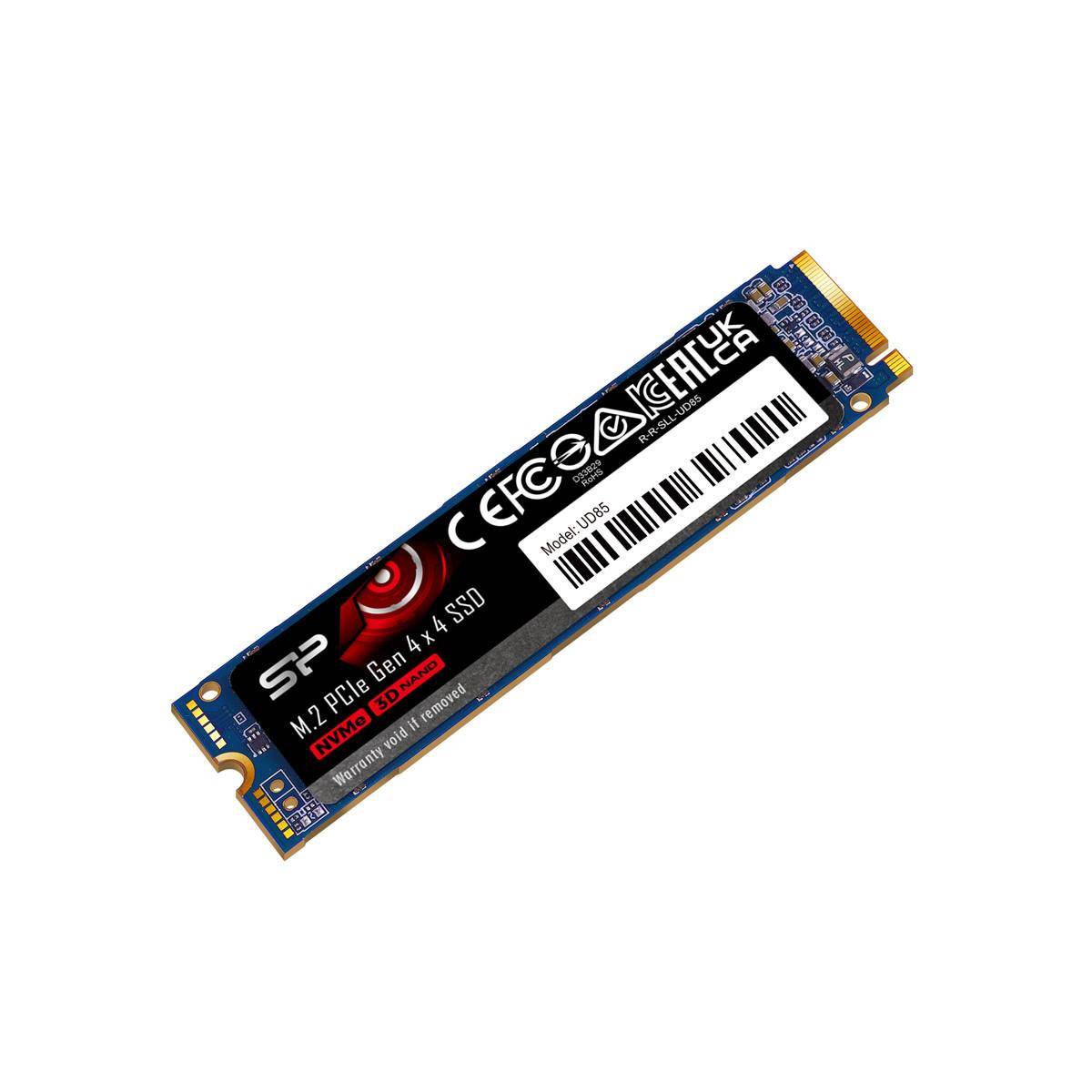 SSD 1TB Silicon Power PCI-E UD85 Gen 4x4 NVMe 3D Nand TLC-2