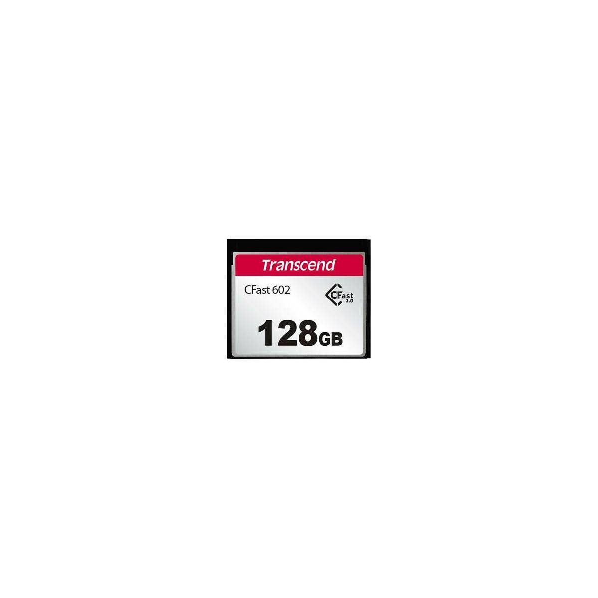 Transcend 128 GB, Compact Flash, CFast 2.0, MLC NAND-flash, SATA III 6Gb/s-2