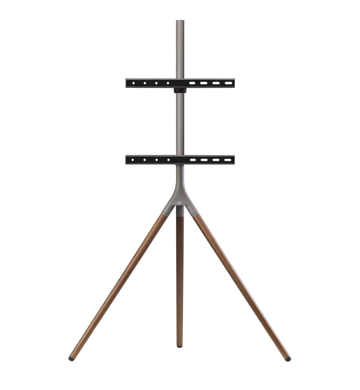 One For All WM7471 Vesa 400 Tripod TV standaard - walnoot-2