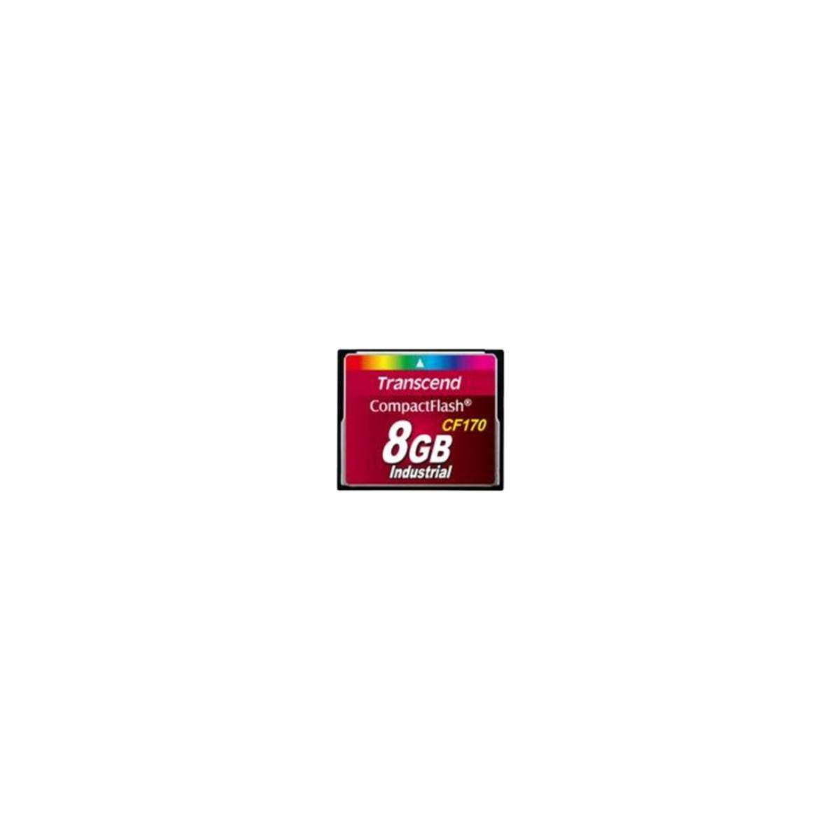 Transcend 8GB, MLC, lezen 90MB/s, schrijven 60MB/s, 0,76W-5