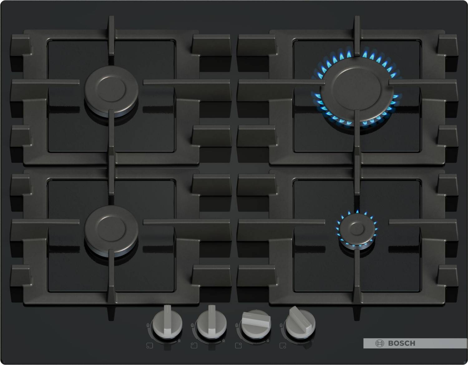 Bosch Serie 4 PNP6B6K40 Gasfornuis met 4 Zones-4