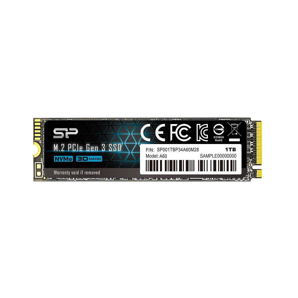Silicon Power P34A60 M.2 1000 GB PCI Express SLC NVMe-5
