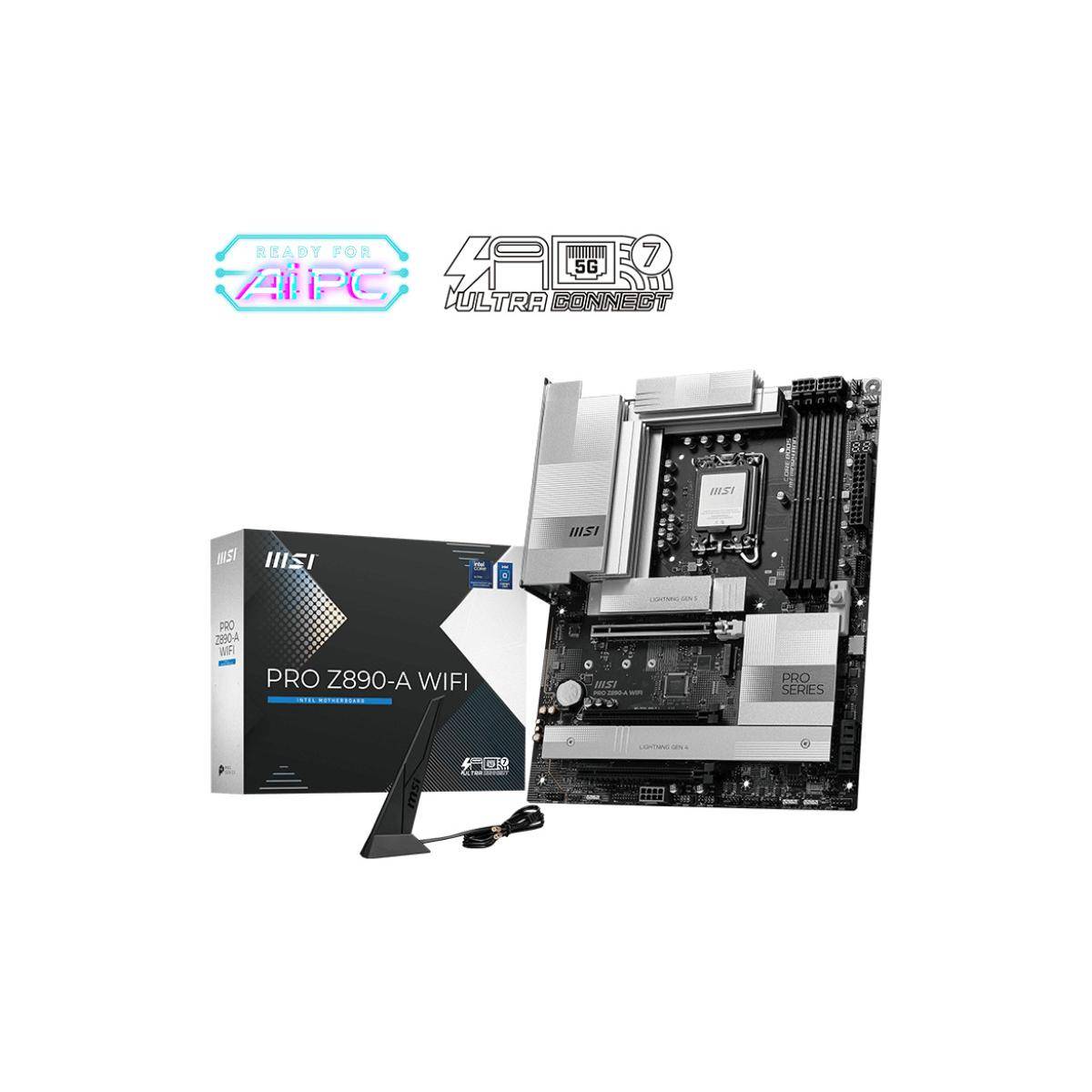 MSI PRO Z890-A WIFI Moederbord - 7E32-002R-5