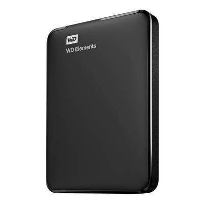 Western Digital Elements 1 TB Externe harde schijf (2,5 inch) USB-A 3.2 Gen 1 Zwart WDBUZG0010BBK-EESN-6