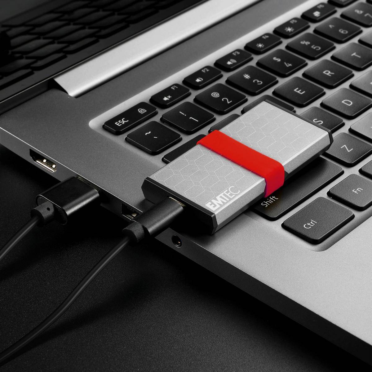 EMTEC SSD 3.2Gen2 X205 256GB Portable (ECSSD256GX205)-3