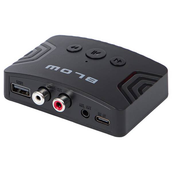 BLOW Bluetooth Receiver - AUX OUT 3.5mm & 2x RCA - Bluetooth 5.3 - 10m bereik - Plug & Play