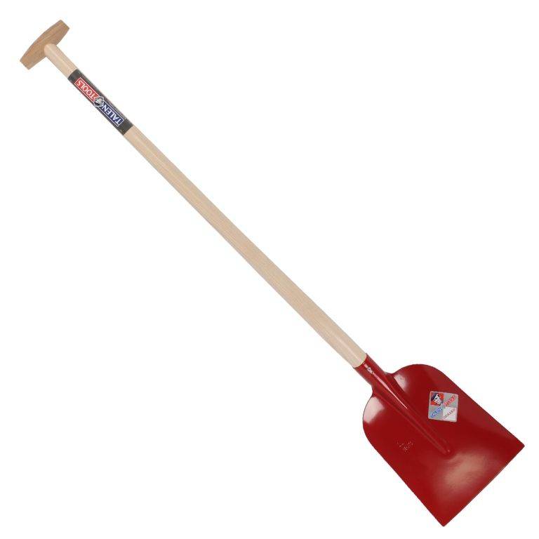 Talen Tools - Betonschop - Gehard staal - Rood - Essenhouten steel - 120 cm-1