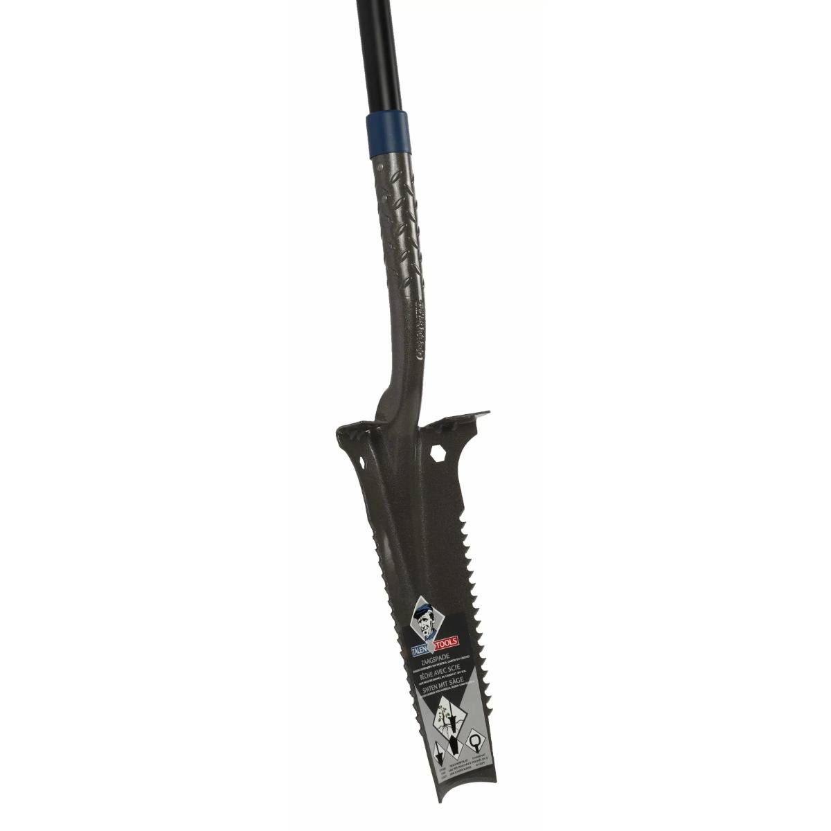 Talen Tools - Zaagspade - Boomwortelspade - Tuinschop - Bats - Schep - Schop - Gehard staal - 115 cm-2