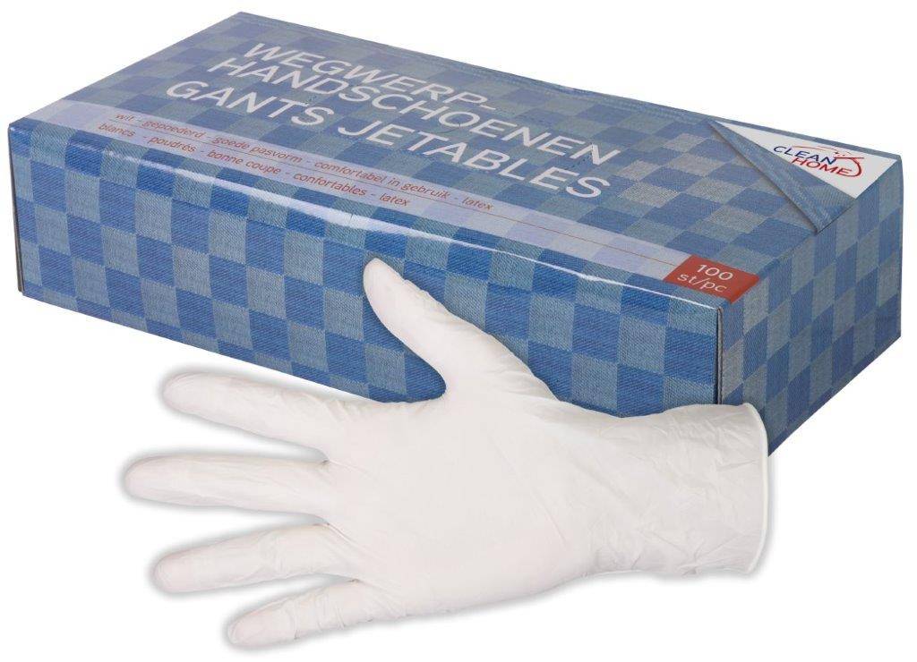 Talen Tools - Wegwerphandschoenen - Latex - 100 stuks-0