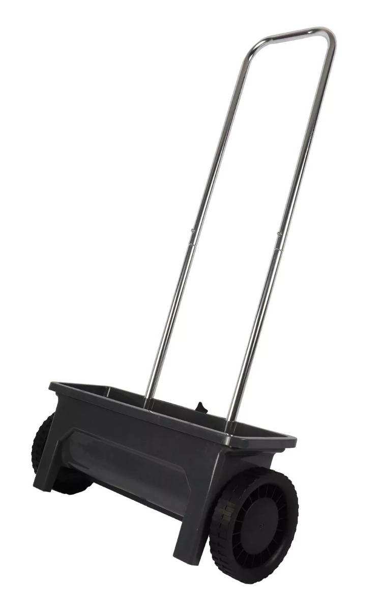 Toolland Strooiwagen, instelbare dosering, strooimateriaal 0-8 mm, 12 liter, groen-0