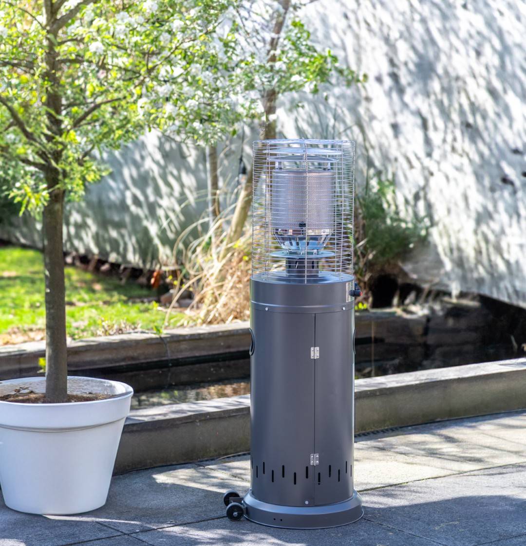 Sunred - Propus - Gas lijn - Grijs - Staand model - Terrasverwarmer - Gas - 10000 W - Verschillende-1