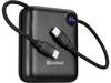 Sandberg Powerbank 10000 mAh Connect is je compacte en krachtige energiebron voor onderweg