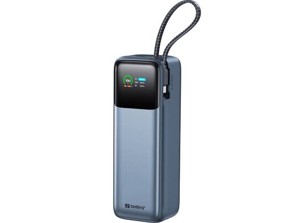 Sandberg All-in1 Powerbank 27000 PD240W is voor degenen die maximale prestaties eisen