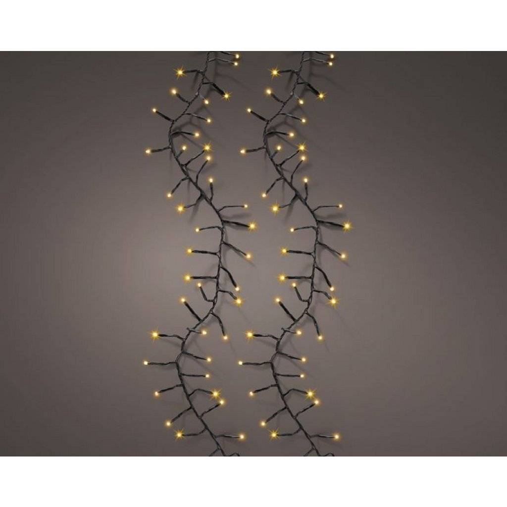 Lumineo LED Excellent Twinkle 648 LEDs 100 cm Zwart Warm Wit Licht-1
