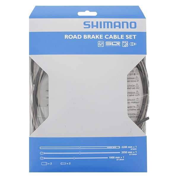 Remkabelset Shimano Race RVS - zwart-0