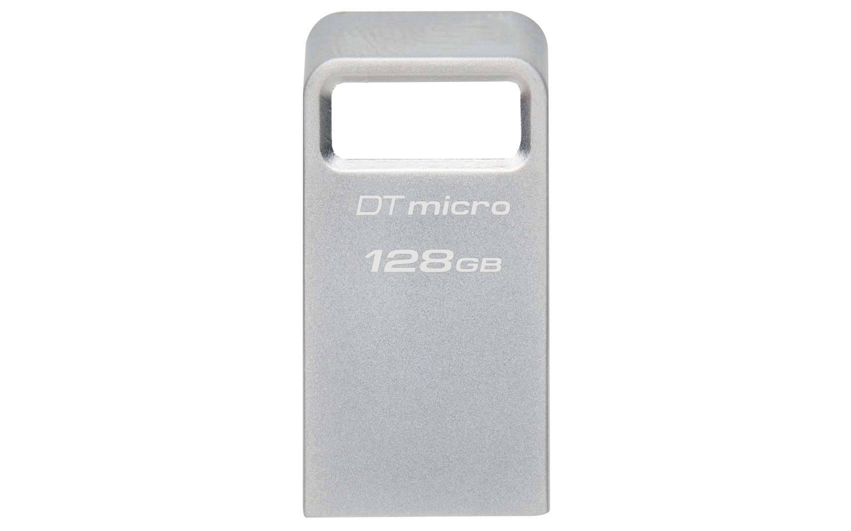 Kingston Technology DataTraveler 128GB Micro 200MB/s Metal USB 3.2 Gen 1-0