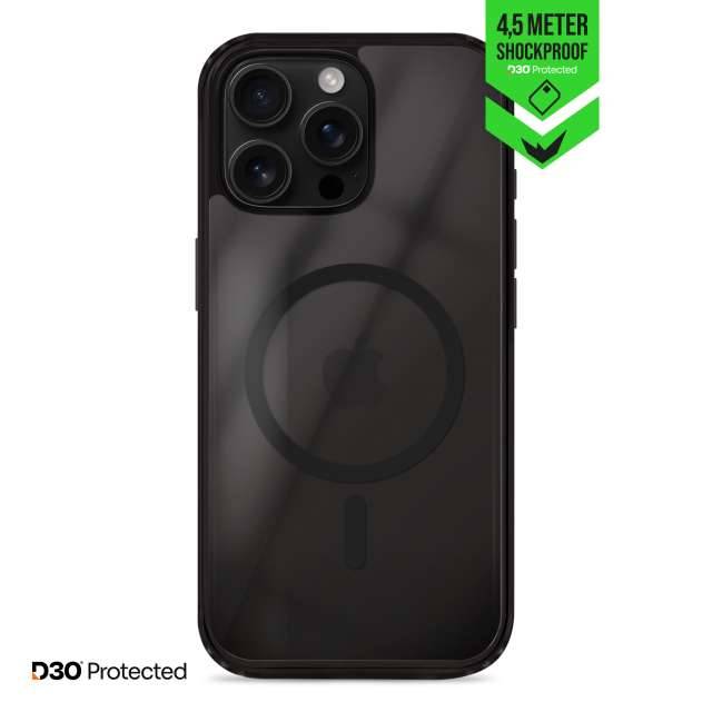 Striker X-Core - D3O Xtreme Impact Mag Case PRO - Black - Apple iPhone 16 Pro Max-0