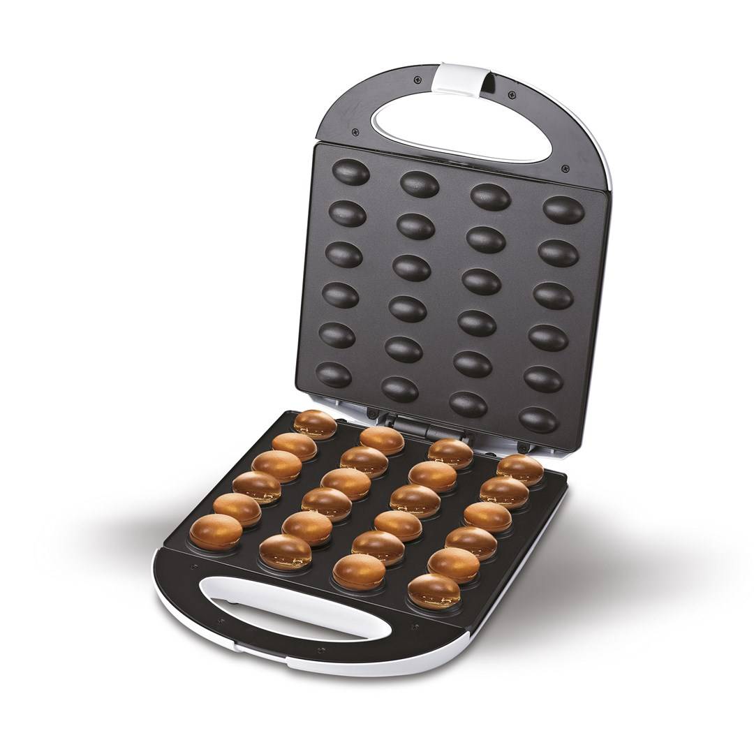 Pinda-/koekjesbroodrooster (24 stuks) Adler AD 3039 wit-1