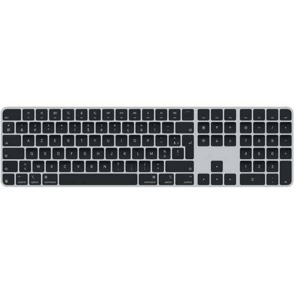 Magic Keyboard Touch ID numeriek toetsenbord met Apple siliconen - FR - Zwarte toetsen