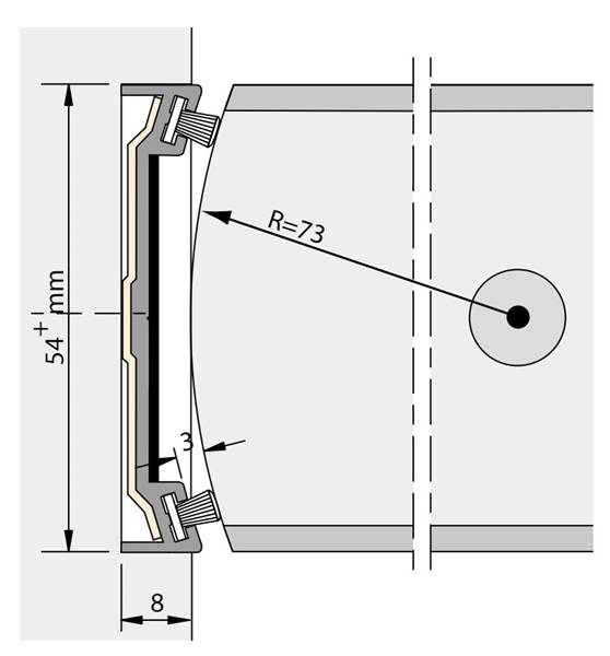 ALPROKON Brandvertr. Stijlprofiel Uitv.402 (Was 202) 2400Mm-0