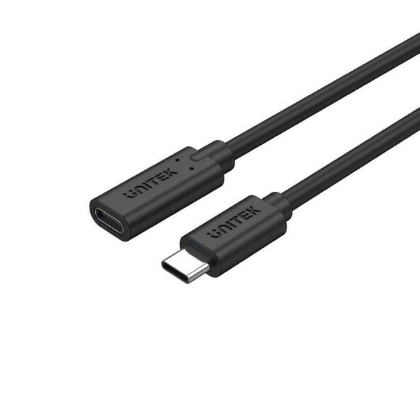 UTK UNITEK C14086BK USB-kabel USB 3.2 Gen 2 (3.1 Gen 2) 0,5 m USB C Zwart