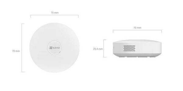 Home Gateway EZVIZ A3 (CS-A3-A0-W) Wit