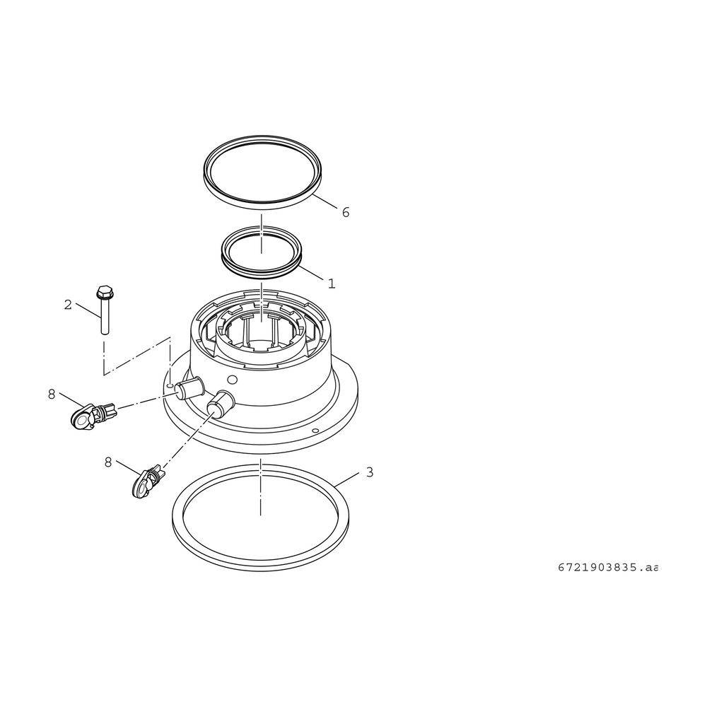 BOSCH CONCENTRISCHE ADAPTER 60/100-1