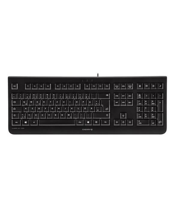Cherry KC 1000 - Keyboard - Corded - QWERTY SPAIN - Black