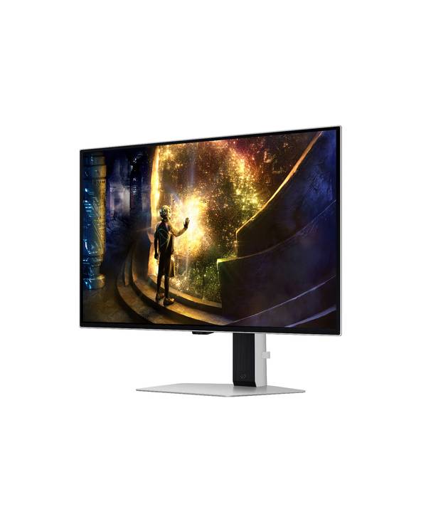 Samsung Odyssey OLED G6 S27DG612SU 27" Class WQHD OLED-monitor voor gaming - 16:9 - Zilver - 68,6 cm (27") Viewable - OL-2