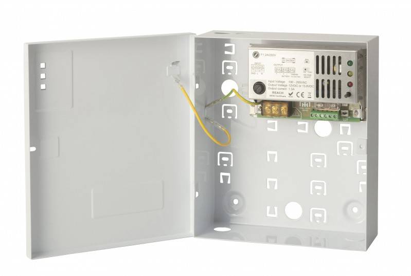 Maasland Groep Netvoeding 12V= 1,5Ah In Kast 195X75x225 Mm-0