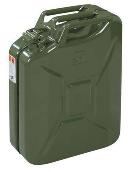 Jerrycan Benzine Metaal 20 Ltr 7500993-0