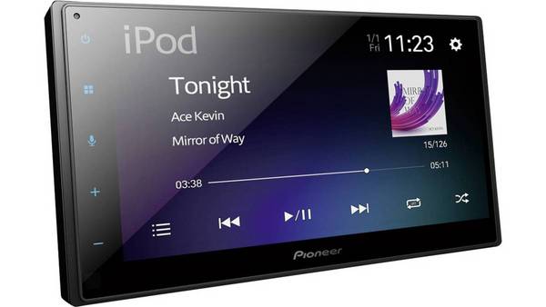 Pioneer SPH-DA160DAB - Multimedia Autoradio - 7" Scherm - 2DIN - DAB - USB - Achteruitrijcamera-ingang - Apple CarPlay -