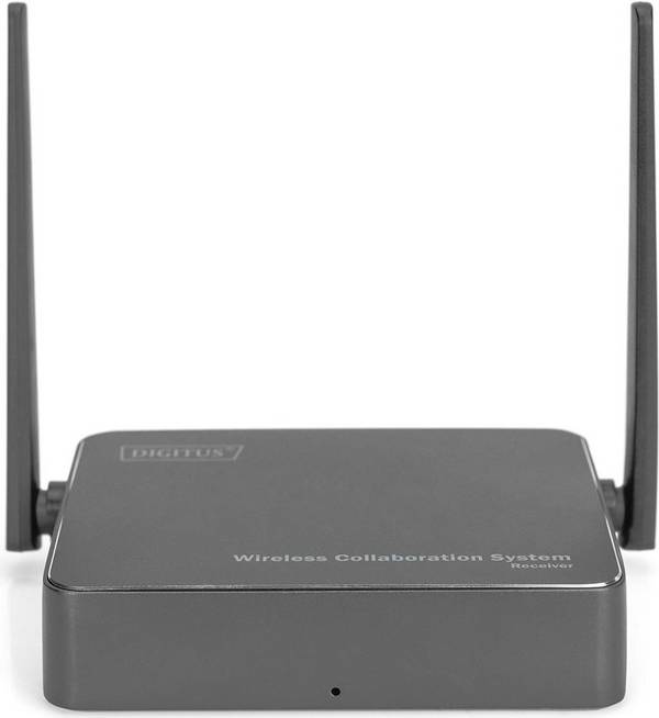 DIGITUS Draadloos Samenwerkingsysteem - 2 Zenders + 1 Ontvanger - Draadloze Video/Audio Extensie 802.11b/g/n 802.11ac