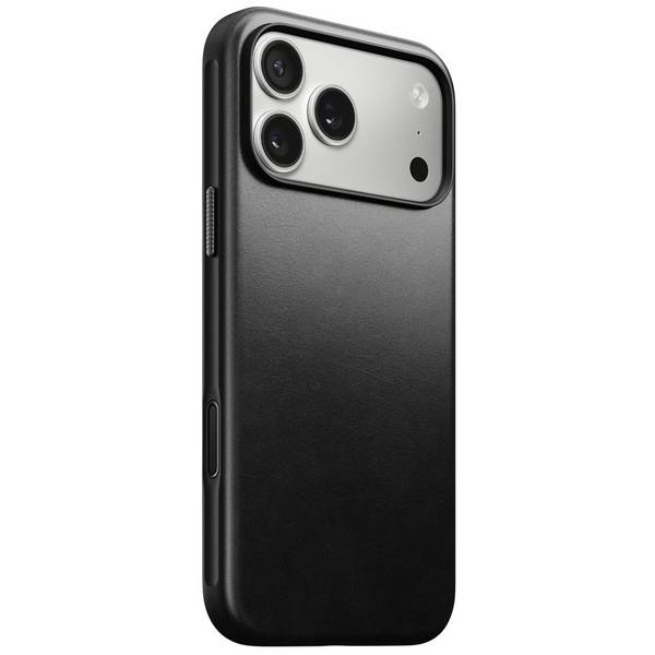 Nomad Modern leren hoesje voor iPhone 17 Pro Max, zwart Horween