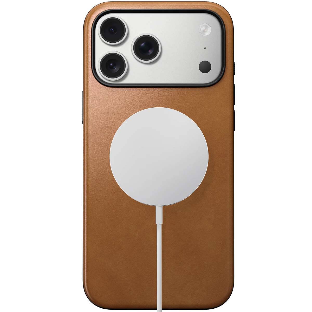 Nomad Modern leren hoesje voor iPhone 17 Pro Max, Engels bruin-1