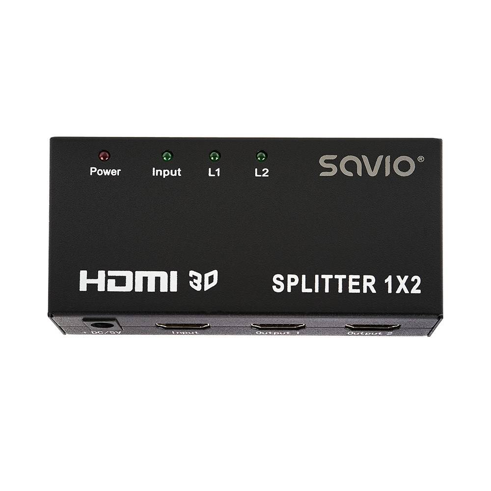 Savio CL-42 videosplitter HDMI 2x HDMI-0