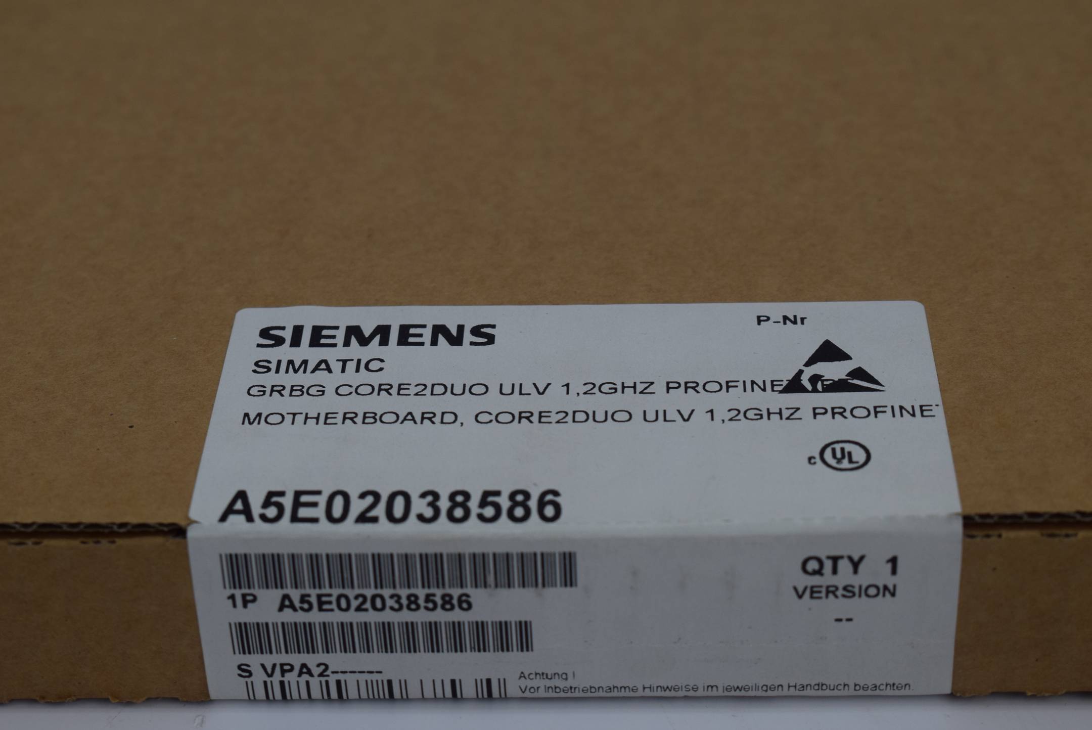 Siemens - A5E02038586-1